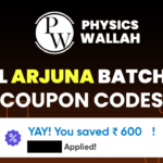 PW Arjuna Batch Coupon Code
