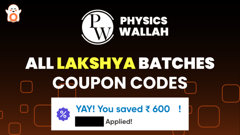 PW Lakshya Batch Coupon Code