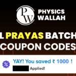 pw prayas batch coupon code